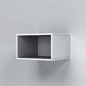 Полка AM.PM Func M8FOH0401WG 40 белая купить в интернет-магазине сантехники Sanbest