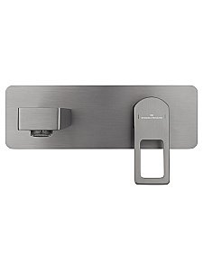 Смеситель для раковины встраиваемый WONZON & WOGHAND FRAME WW-88869010-BGM темный графит купить в интернет-магазине сантехники Sanbest