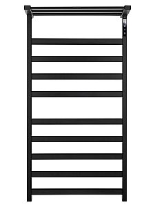 Полотенцесушитель электрический WONZON & WOGHAND FRANKFURT WW-A1029-MB черный матовый купить в интернет-магазине сантехники Sanbest