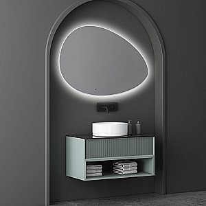 Зеркало ABBER Kontur AG6301SCL-1.2 120x80 в ванную от интернет-магазине сантехники Sanbest