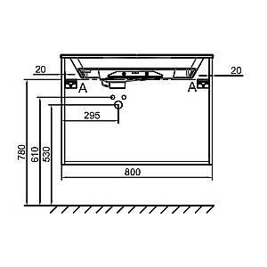 Тумба с раковиной Jacob Delafon Odeon Rive Gauche 60 дуб табак для ванной в интернет-магазине Sanbest