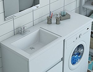 Раковина Эстет Даллас 100 ФР-00001971 белая купить в интернет-магазине Sanbest