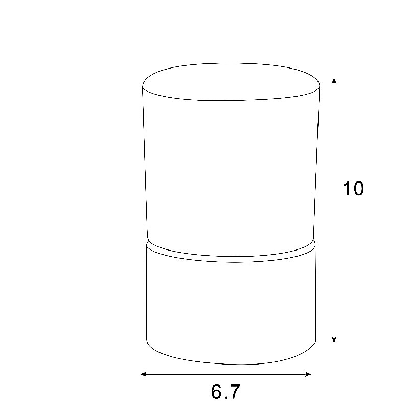 Стакан для зубных щеток Azario NESSY AZ-126-C хром купить в интернет-магазине сантехники Sanbest