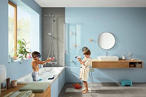 Душевая система Hansgrohe Croma E 27687000 купить в интернет-магазине сантехники Sanbest