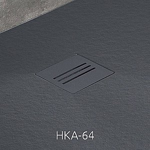 Душевой поддон Radaway Kyntos F antracite HKF10090-64 100x90 серый купить в интернет-магазине Sanbest