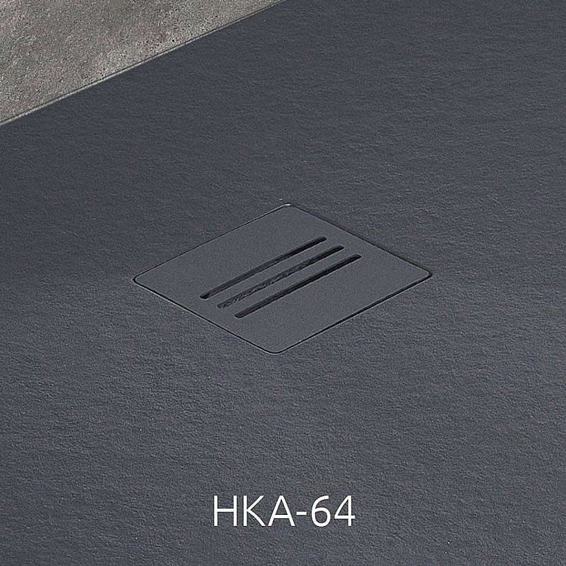 Душевой поддон Radaway Kyntos F antracite HKF10090-64 100x90 серый купить в интернет-магазине Sanbest