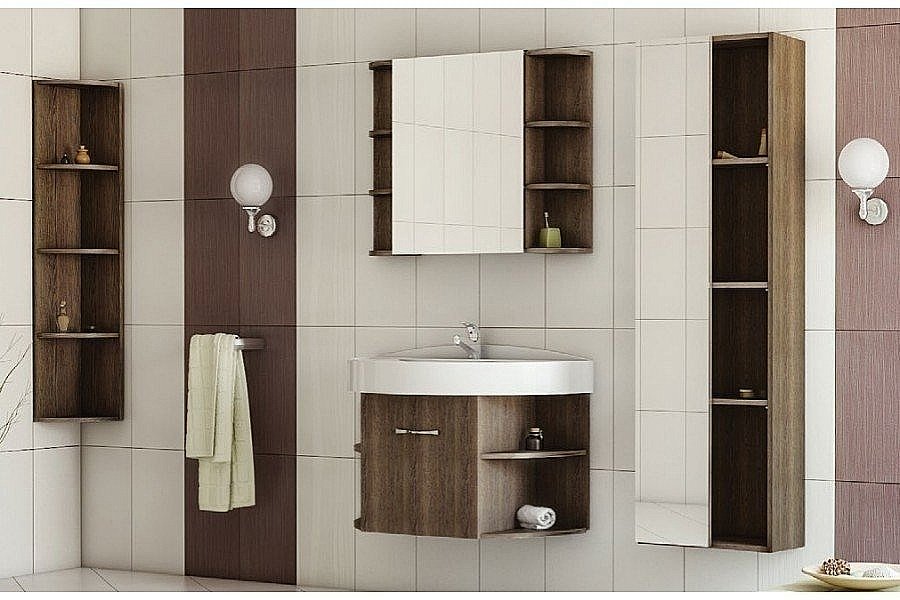 Зеркальный шкаф Valente Festa 75 купить в интернет-магазине сантехники Sanbest