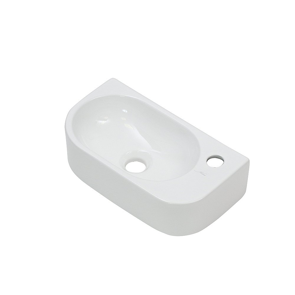 Раковина Melana 78204 78204L-805 белая купить в интернет-магазине Sanbest