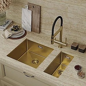 Кухонная мойка Iddis Edifice EDI21B0i77 золото купить в интернет-магазине сантехники Sanbest