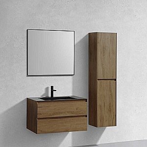 Тумба с раковиной Vincea Luka 80 T.Oak для ванной в интернет-магазине Sanbest