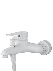 Смеситель для ванны с душем WONZON & WOGHAND ALFA WW-AE3204-MW белый матовый купить в интернет-магазине сантехники Sanbest