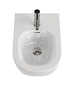 Биде подвесное Laufen Lua 8.3008.1.000.302.1 белое купить в интернет-магазине Sanbest