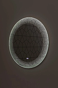 Зеркало Allen Brau Ring 80 1.38002.UN белое в ванную от интернет-магазине сантехники Sanbest