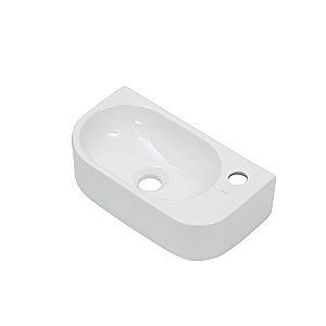 Раковина Melana 78204 78204L-805 белая купить в интернет-магазине Sanbest