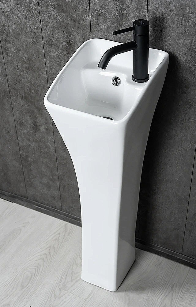 Раковина напольная Gid Autonomo 29 M9012 81101 белая купить в интернет-магазине Sanbest