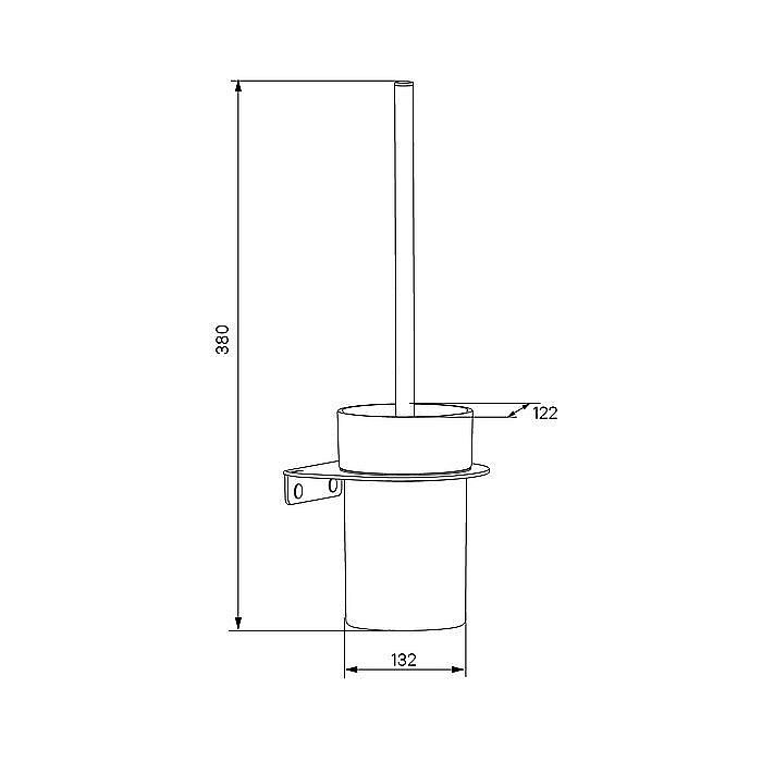 Ершик для туалета Iddis Noa NOABLG0i47 купить в интернет-магазине сантехники Sanbest