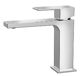 Смеситель для раковины Kaiser Cube 01211 хром купить в интернет-магазине сантехники Sanbest