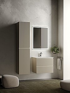 Тумба с раковиной Sancos SNOB R SNR60CE 60 Beige Soft для ванной в интернет-магазине Sanbest