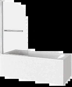 Шторка для ванны Good Door SCREEN R-HT-80-C-CH купить в интернет-магазине Sanbest