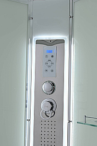 Душевая кабина AvaCan EM Серия EM5812 LED 120х80 с гидромассажем, с подсветкой купить в интернет-магазине Sanbest