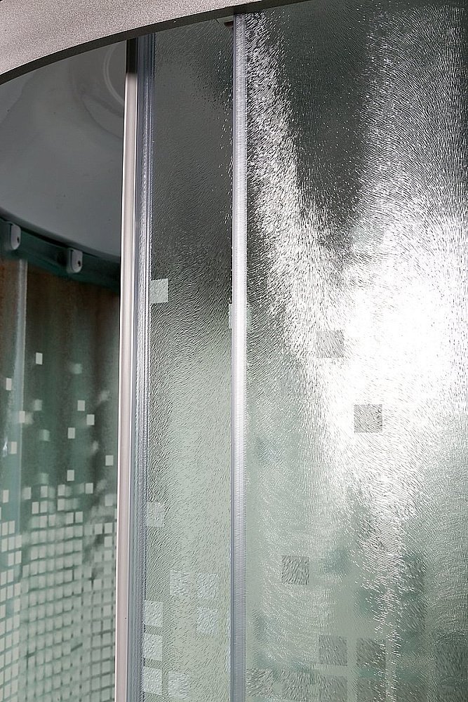 Душевая кабина DTO L 901  100х100 с гидромассажем купить в интернет-магазине Sanbest