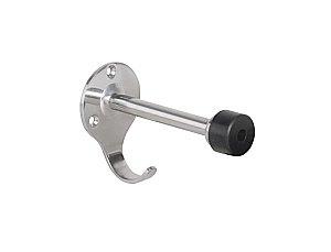 Дверной упор Bemeta Hotel 346218121 нержавеющая сталь купить в интернет-магазине сантехники Sanbest