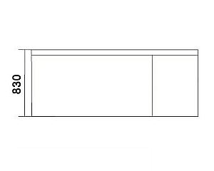 Ванна акриловая Gemy Next to You G9063 O 162х185 белая с гидромассажем купить в интернет-магазине Sanbest