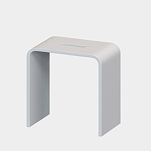 Сиденье для душа Taliente Sgabello TA-STOOL41-blanco белый купить в интернет-магазине сантехники Sanbest