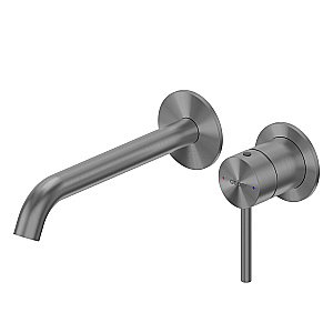 Смеситель для раковины Abber Wasser Kreis 316 AF8112BGG-M оружейная сталь брашированная купить в интернет-магазине сантехники Sanbest