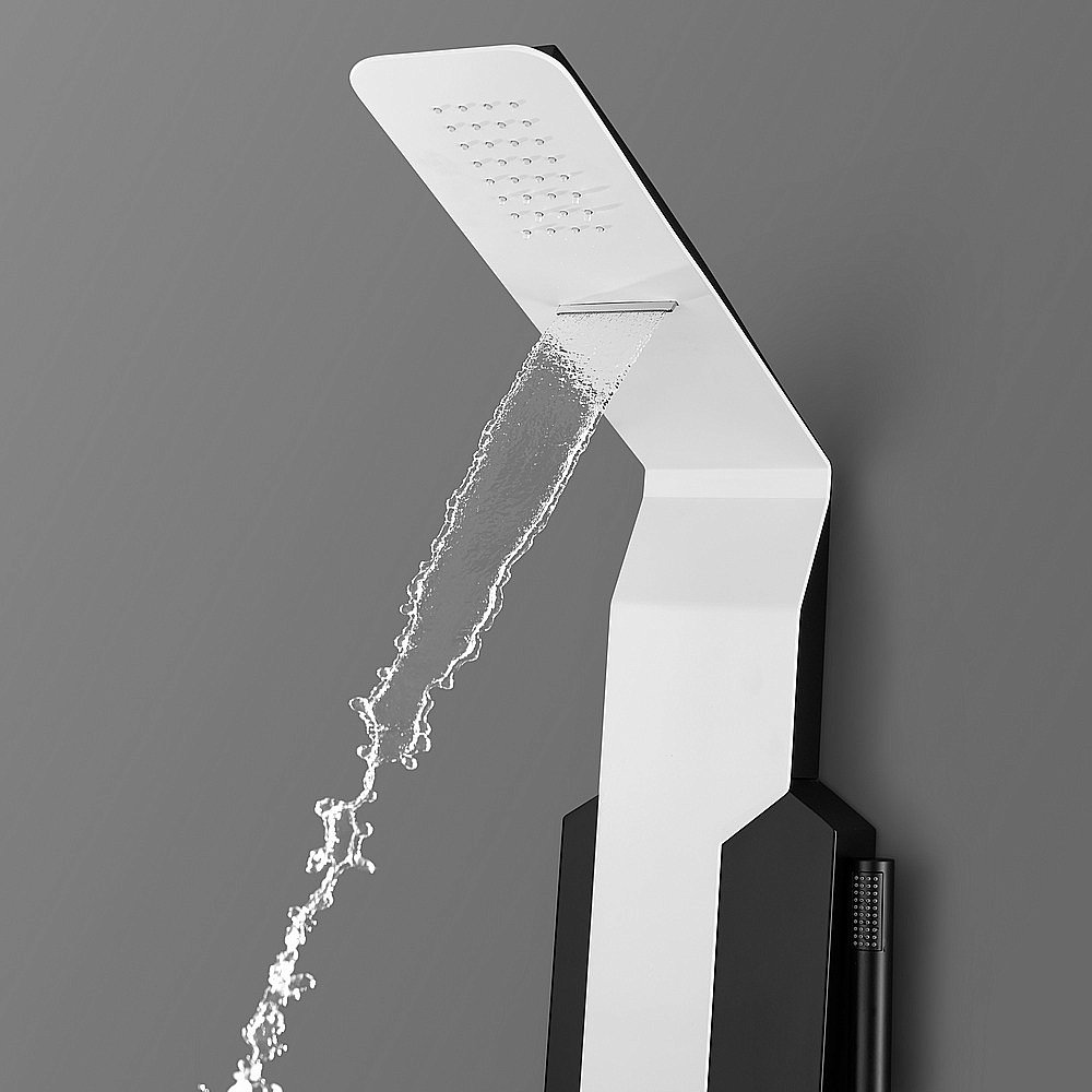 Душевая панель Black&White Gravity GR028 черная/белый купить в интернет-магазине сантехники Sanbest