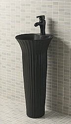 Раковина напольная Gid Autonomo 41 Nb132bg 81114 черная графит купить в интернет-магазине Sanbest