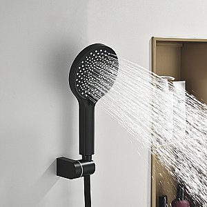 Смеситель для ванны Black&white Gravity GL-9101-MB черный матовый купить в интернет-магазине сантехники Sanbest