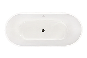 Акриловая ванна Royal Bath PAFOS RB610000BL 180х80 белый купить в интернет-магазине Sanbest