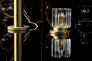 Смеситель для раковины Boheme ELEGANTE 152-MG-EL матовое золото купить в интернет-магазине сантехники Sanbest