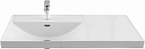 Тумба с раковиной Aquanet Nova Lite 2.0 100 346348+347435 дуб рустикальный, левосторонняя для ванной в интернет-магазине Sanbest