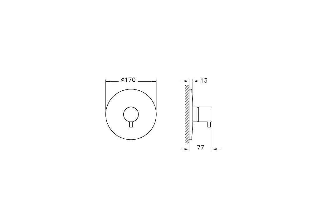 Душевая система VitrA Root Round A49307EXP с термостатом, хром купить в интернет-магазине сантехники Sanbest
