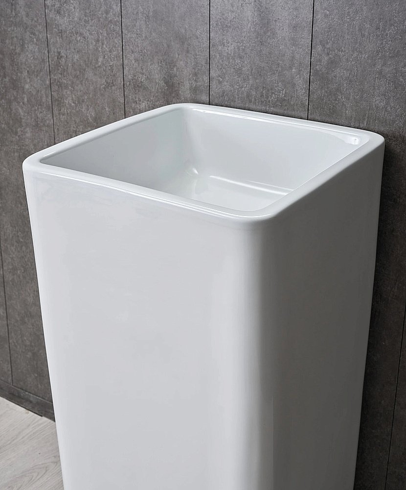 Раковина напольная Gid Autonomo 41 Nb149 81119 белая купить в интернет-магазине Sanbest