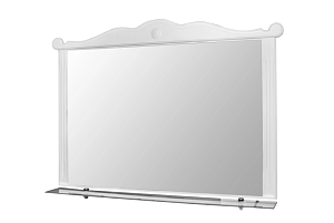 Зеркало MIXLINE ПРОВАНС 536526 80 белый ясень в ванную от интернет-магазине сантехники Sanbest