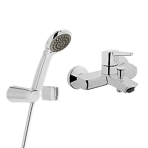 Смеситель для ванны VitrA Stern 458655 матовый черный купить в интернет-магазине сантехники Sanbest