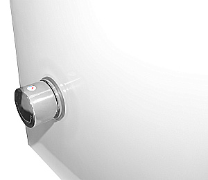 Унитаз подвесной с функцией биде Azario Grado AZ-046E-NR белый, безободковый, с крышкой микролифт купить в интернет-магазине Sanbest