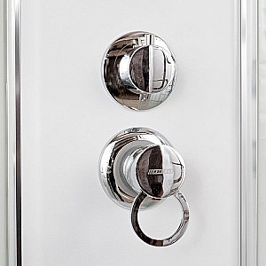 Душевая кабина DTO ЕМ1590 N LED с гидромассажем 90х90 купить в интернет-магазине Sanbest