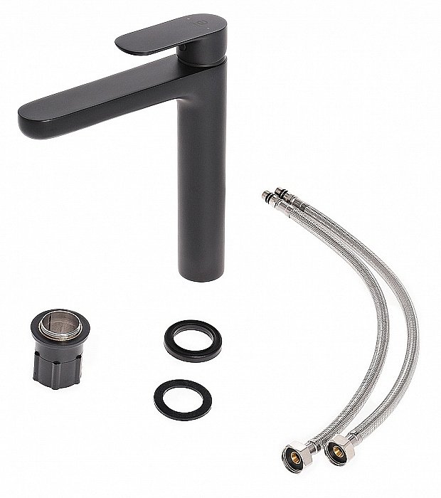 Смеситель для раковины Agger Gorgeous A0212144 черный купить в интернет-магазине сантехники Sanbest