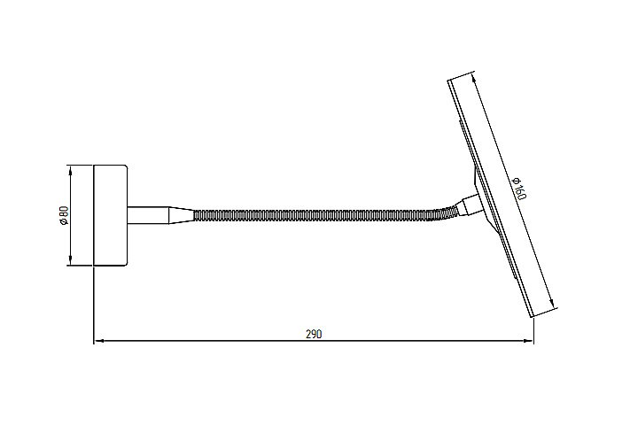 Зеркало косметическое Migliore Fortis 26129 хром купить в интернет-магазине сантехники Sanbest