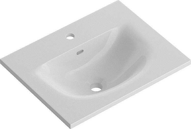 Раковина мебельная BelBagno BB-8099-3-40 белая купить в интернет-магазине Sanbest