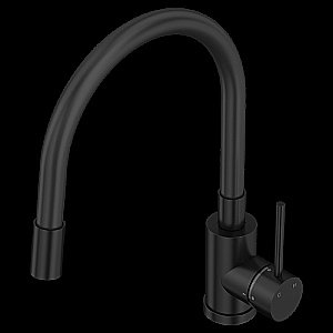 Смеситель для кухни Elghansa 56F4016-Black черный купить в интернет-магазине сантехники Sanbest