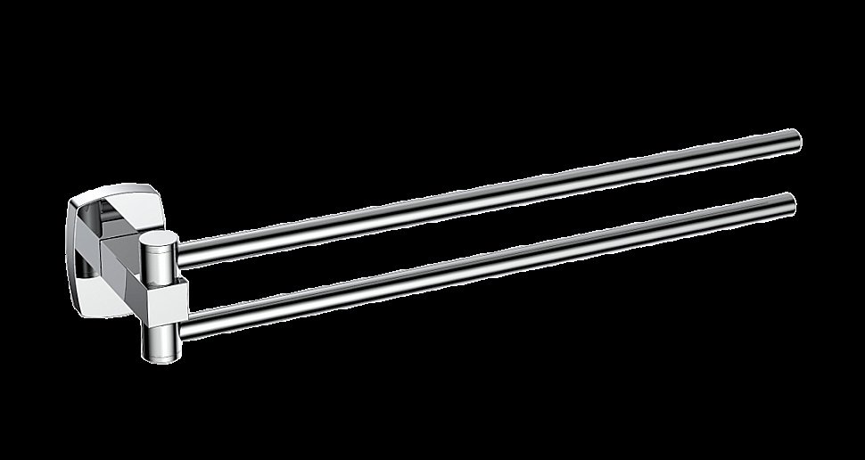 Полотенцедержатель CeramaLux Cube 12614 хром купить в интернет-магазине сантехники Sanbest