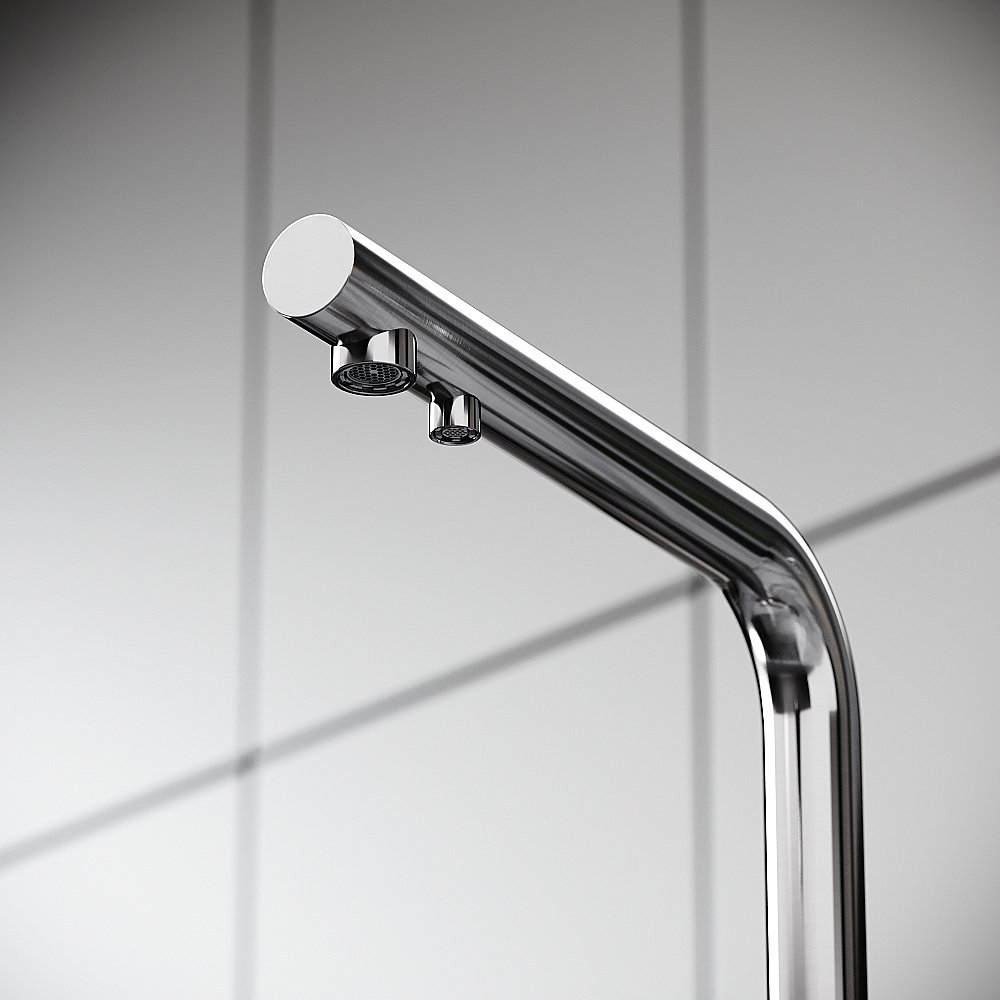 Смеситель для кухни Sancos Foster SC4014BN брашированный никель купить в интернет-магазине сантехники Sanbest