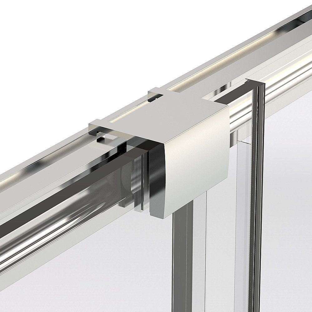 Душевой уголок Vincea Stella 120х100 VSR-1ST1012CL стекло прозрачное/профиль хром купить в интернет-магазине Sanbest