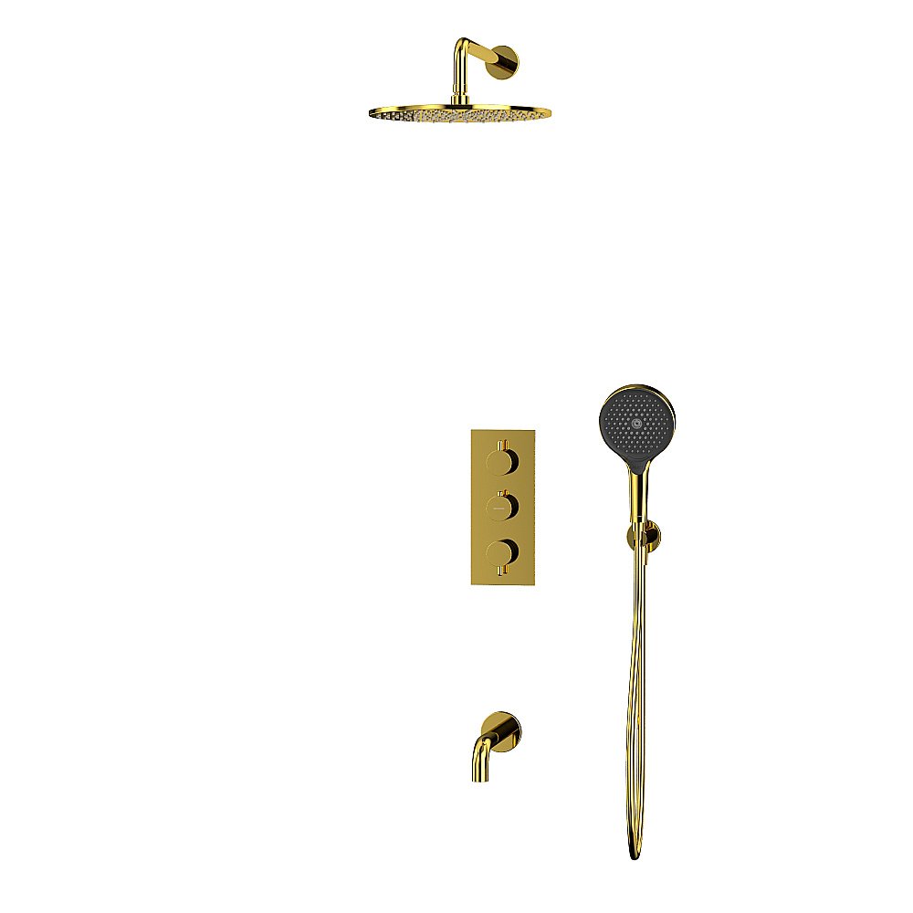 Душевая система WhiteCross Y YSET11TOPGL золото купить в интернет-магазине сантехники Sanbest