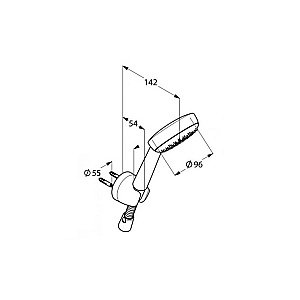 Душевая система Kludi Pure&Easy 376400565 хром купить в интернет-магазине сантехники Sanbest